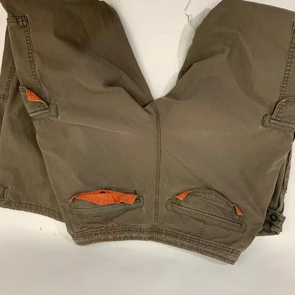 Abercrombie & Fitch Vintage Army Paratroop Cargo Pants Men's Size 10 32 X 32